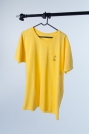 CAMISETAS MASCULINAS BONES COLLECTION AMARELO ESCURO ANZOL