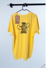 CAMISETAS MASCULINAS BONES COLLECTION AMARELO ESCURO ANZOL