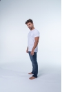 CAMISETAS MASCULINAS BONES COLLECTION BRANCO ANZOL