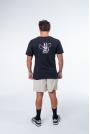 CAMISETAS MASCULINAS BONES COLLECTION PRETO ANZOL