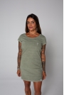 VESTIDO FEMININO VERDE MILITAR