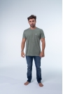 CAMISETAS MASCULINAS CLASSIC TEES VERDE MILITAR