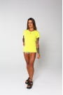 BABY LOOK FEMININO VERDE NEON