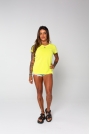 BABY LOOK FEMININO VERDE NEON