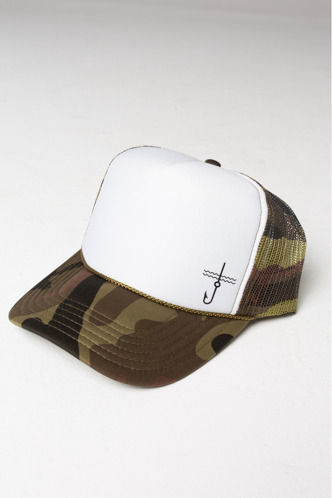 BONÉ TRUCKER 49- 158 VERDE E BRANCO