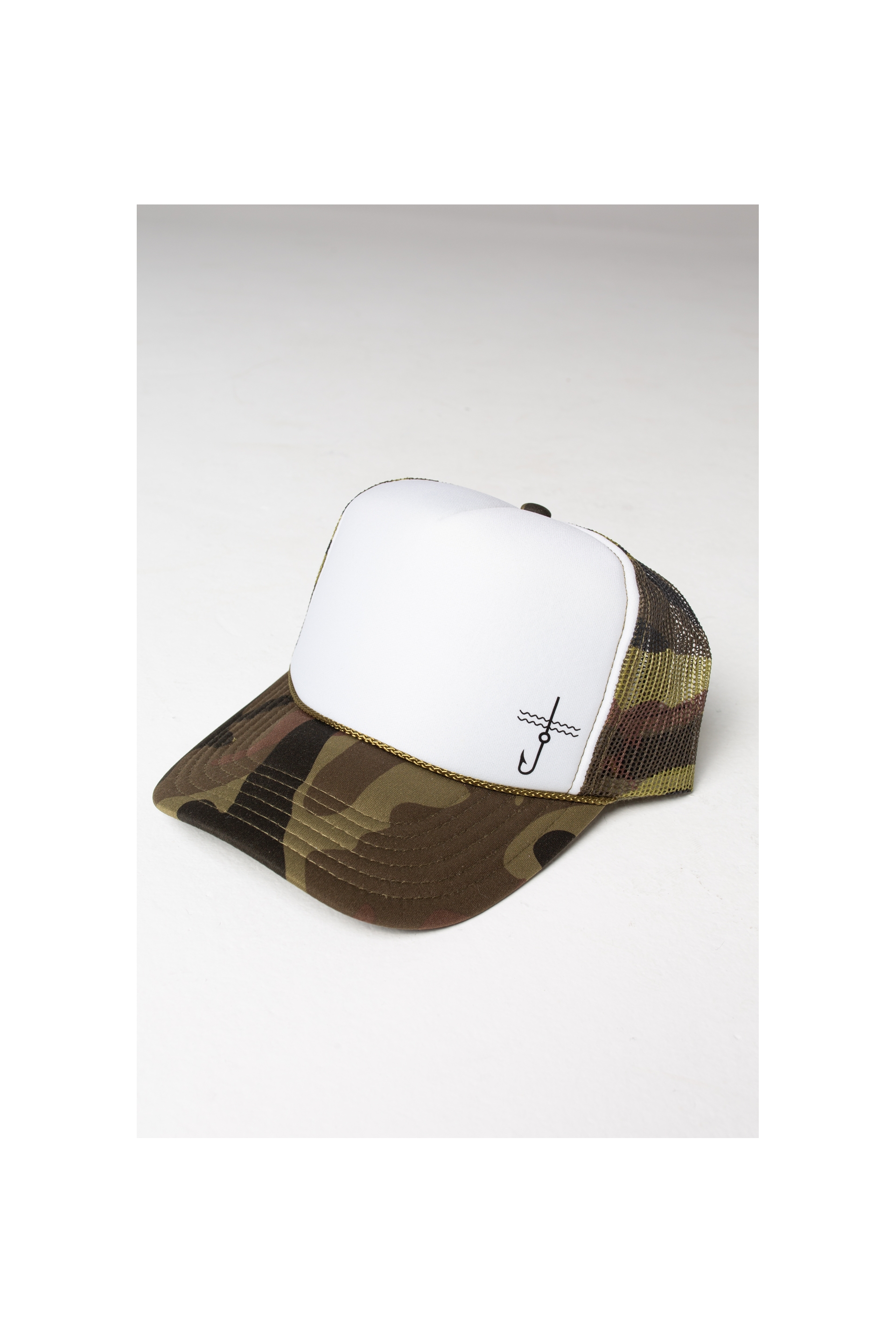 BONÉ TRUCKER 49- 158 VERDE E BRANCO