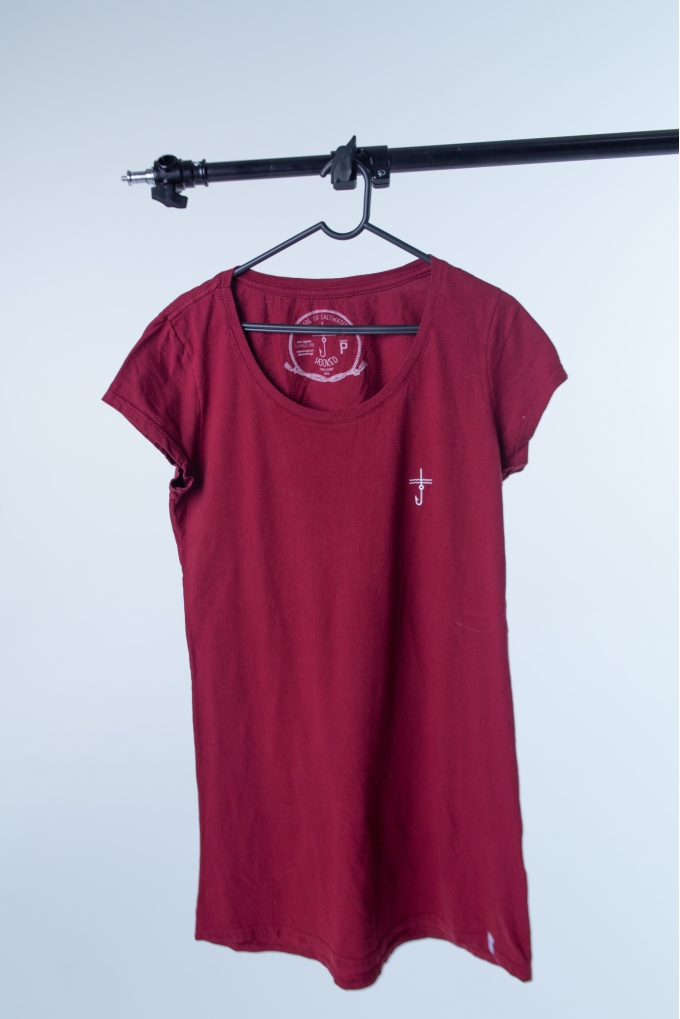 VESTIDO FEMININO BORDO